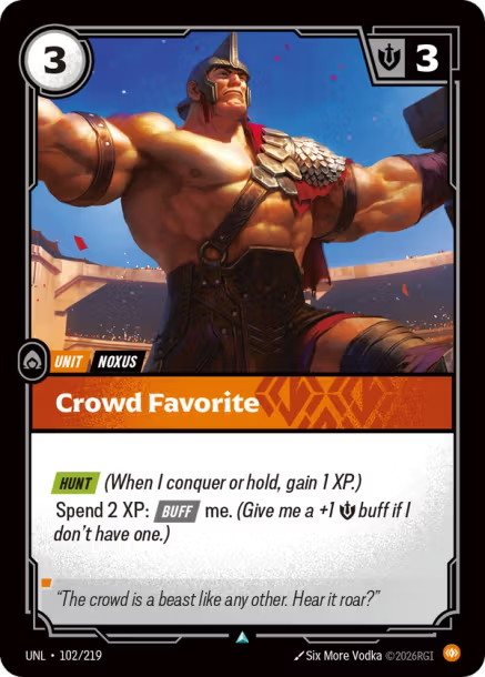Crowd Favorite Unleashed