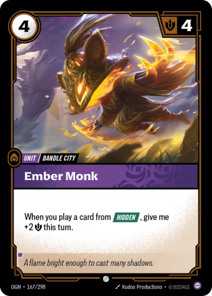 Ember Monk Origins