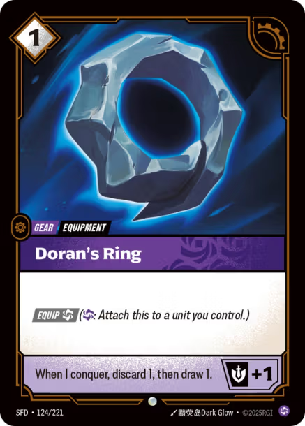 Doran's Ring FOIL Spiritforged