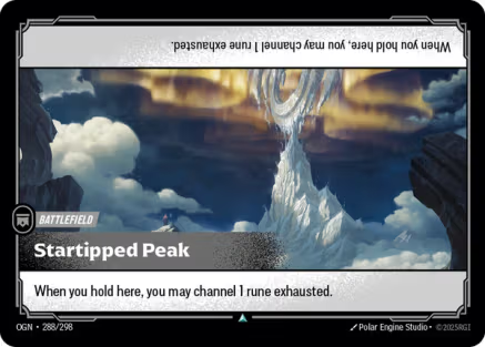 Startipped Peak Origins