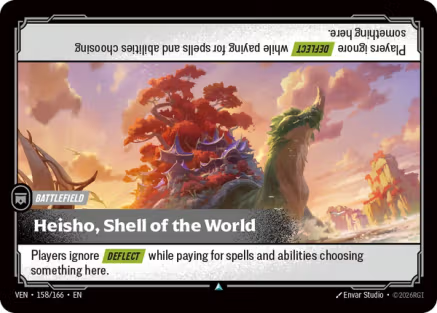 Heisho, Shell of the World Vendetta