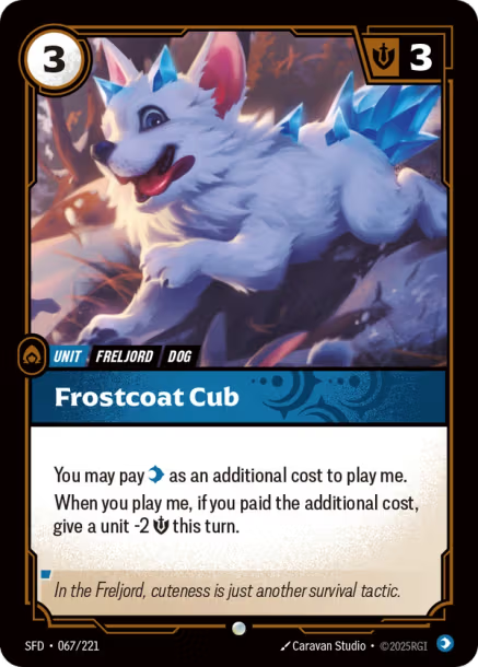Frostcoat Cub Spiritforged