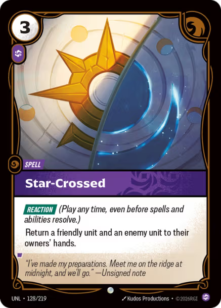 Star-Crossed FOIL Unleashed