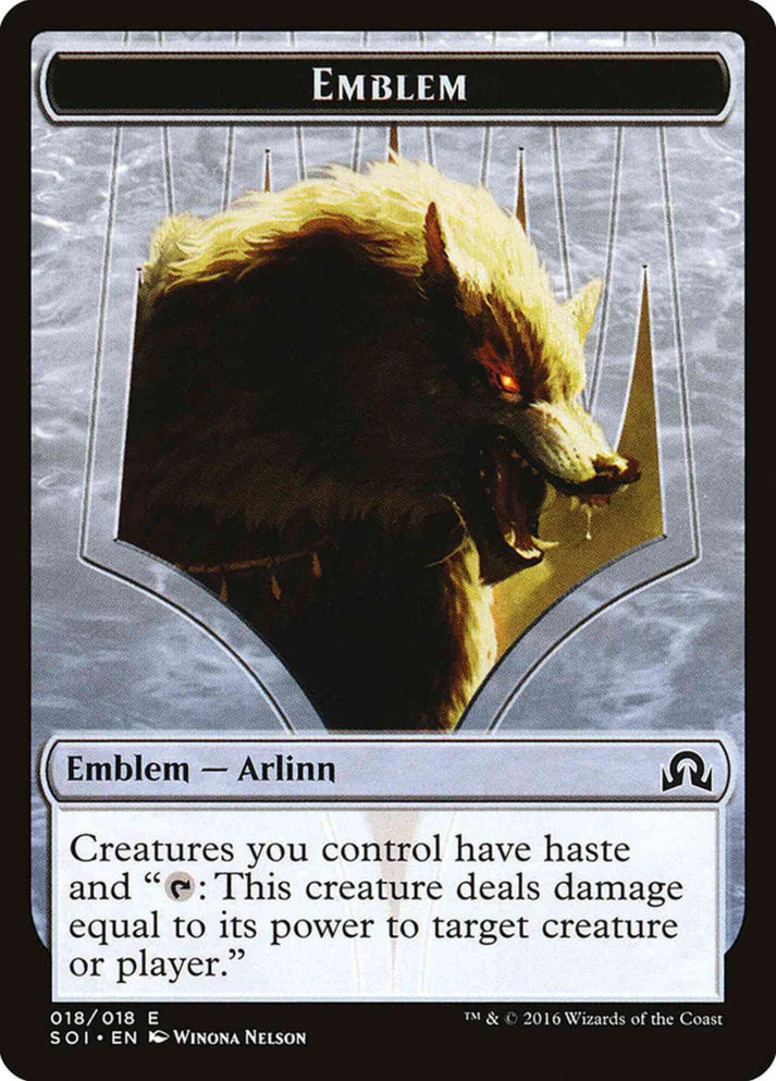 Emblem Arlinn Kord Shadow Over Innistrad