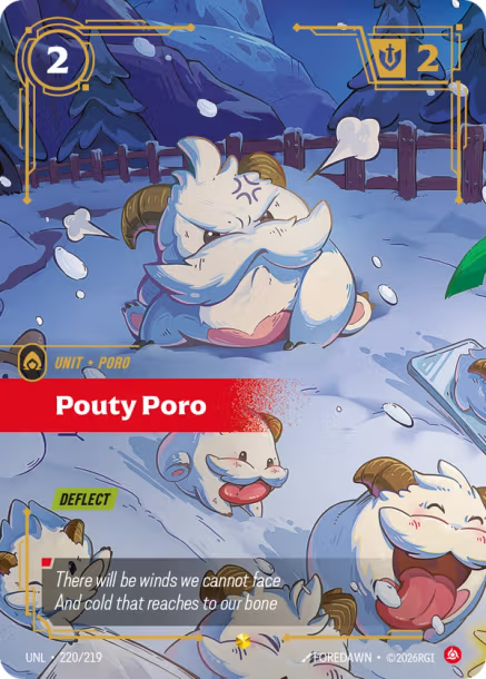 Pouty Poro (Overnumbered) Unleashed