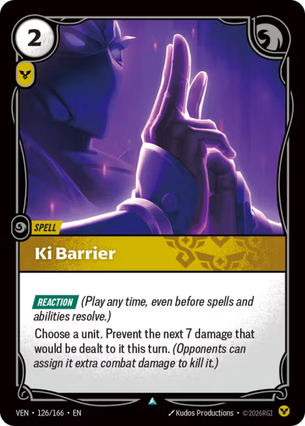 Ki Barrier Vendetta