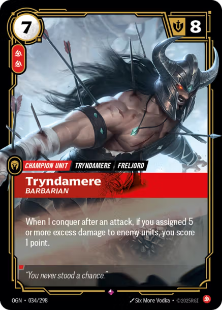 Tryndamere, Barbarian Origins