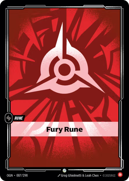 Fury Rune Origins