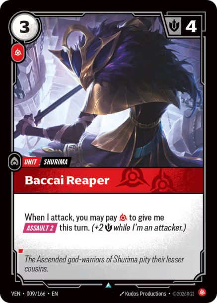 Baccai Reaper Vendetta