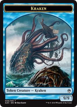 Fish - Kraken Double Sided Token Masters 25