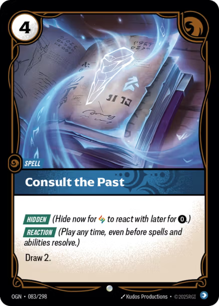 Consult the Past Origins