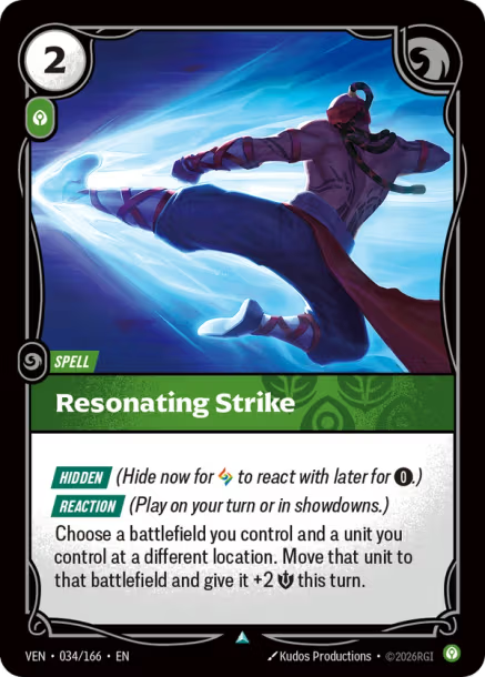 Resonating Strike Vendetta