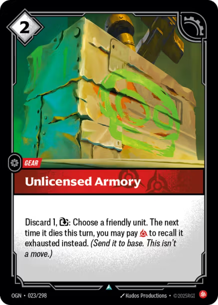 Unlicensed Armory Origins