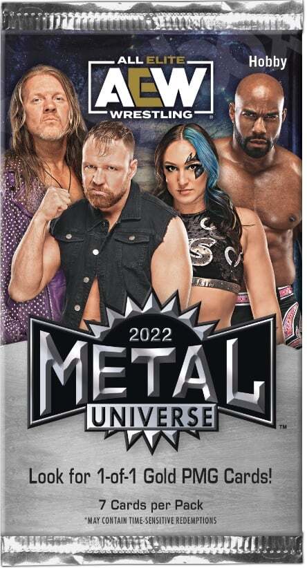 2022 UPPER DECK METAL UNIVERSE AEW HOBBY PACK