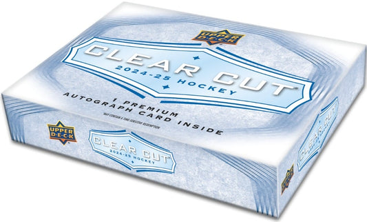 Upper Deck - 2024-25 - Hockey - Clear Cut - Hobby Box