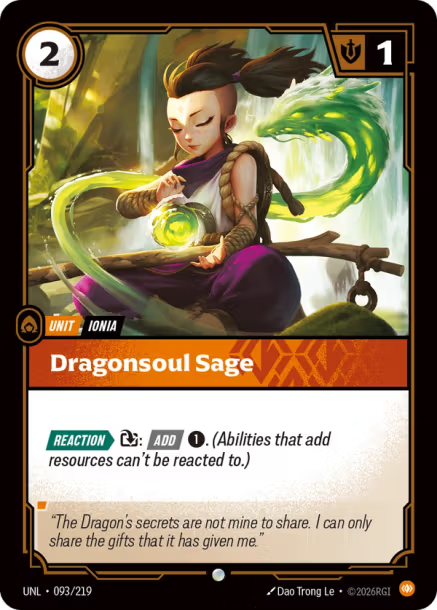 Dragonsoul Sage Unleashed