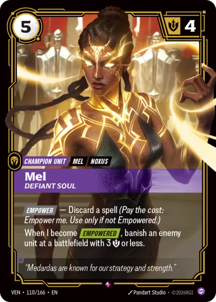 Mel, Defiant Soul Vendetta