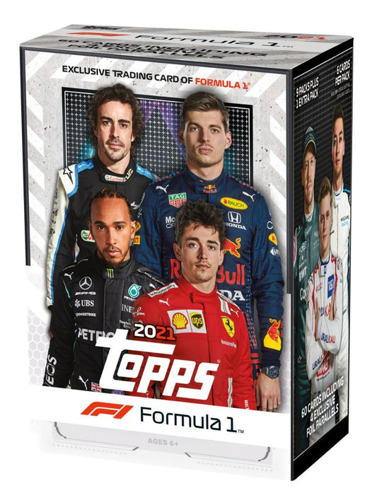 2021 Topps Formula 1 Racing 10-Pack Blaster Box