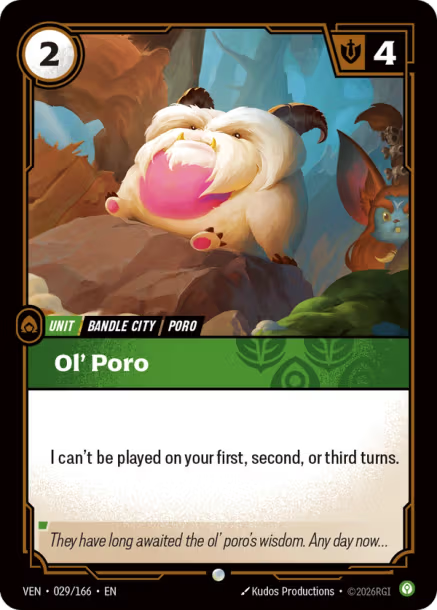 Ol' Poro Vendetta