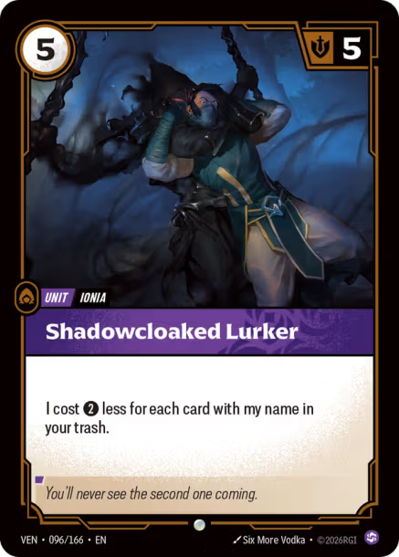 Shadowblade Lurker FOIL Vendetta