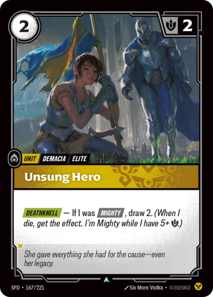 Unsung Hero Spiritforged