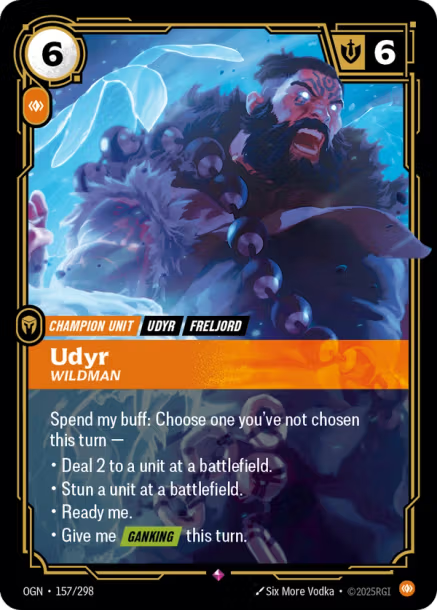 Udyr, Wildman Origins
