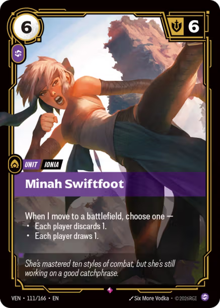Minah Swiftfoot Vendetta