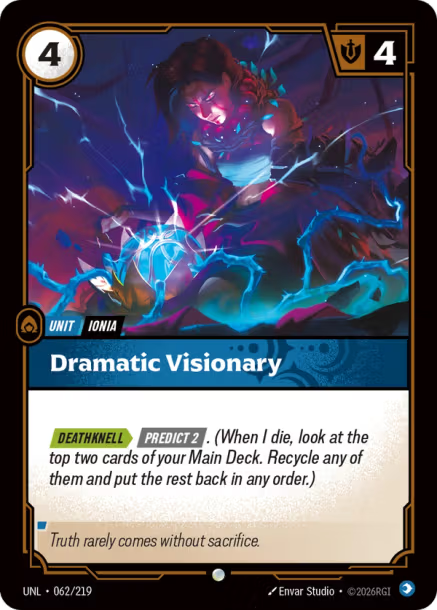 Dramatic Visionary Unleashed