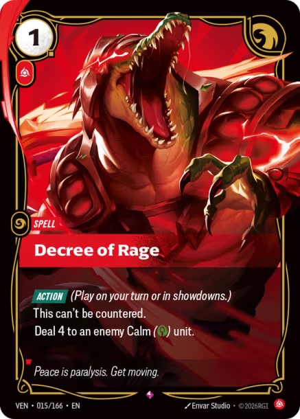 Decree of Rage Vendetta