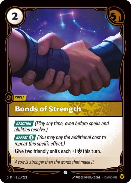 FOIL Bonds of Strength Spiritforged