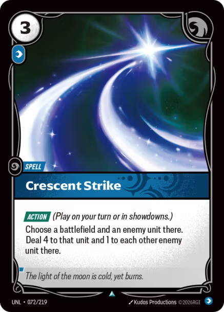 Crescent Strike FOIL Unleashed