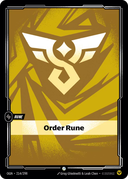 Order Rune Origins