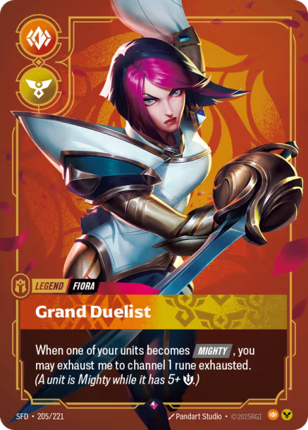 Fiora Grand Duelist Spiritforged