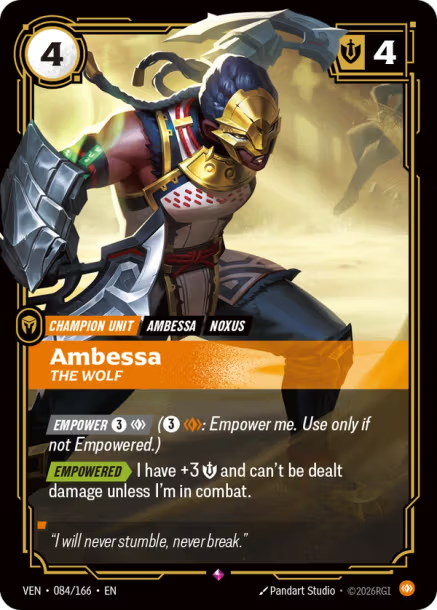 Ambessa, The Wolf Vendetta