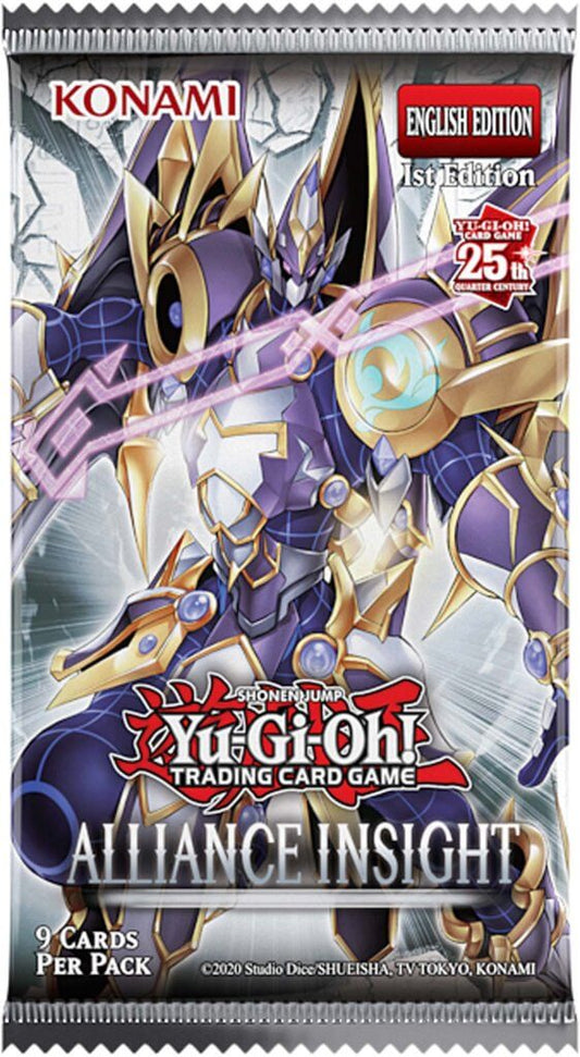 YU-GI-OH! ALLIANCE INSIGHT BOOSTER PACK 1ST EDITION