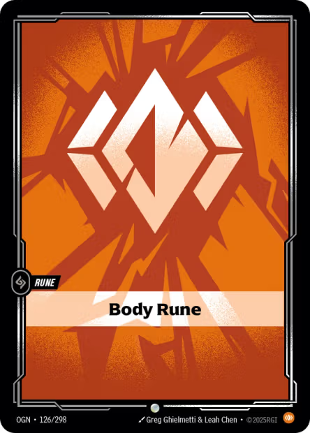Body Rune Origins
