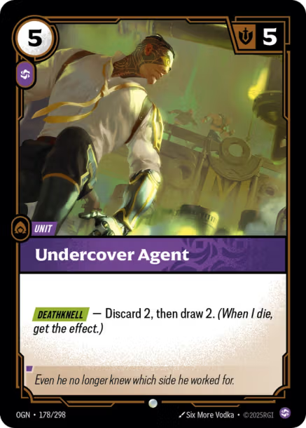 Undercover Agent Origins