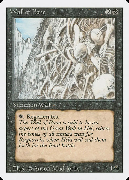 Wall of Bone Revised