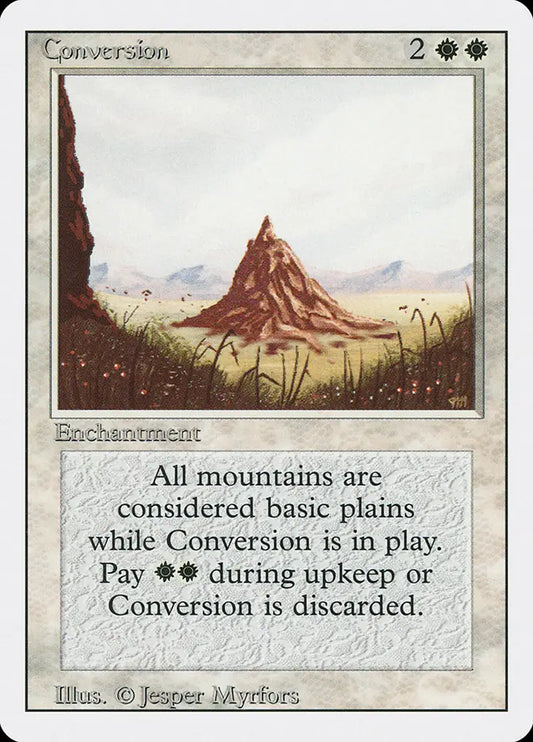Revised Conversion