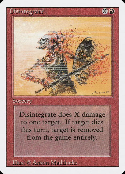 Disintegrate Revised