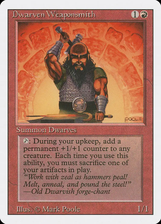 Dwarven Weaponsmith Revised