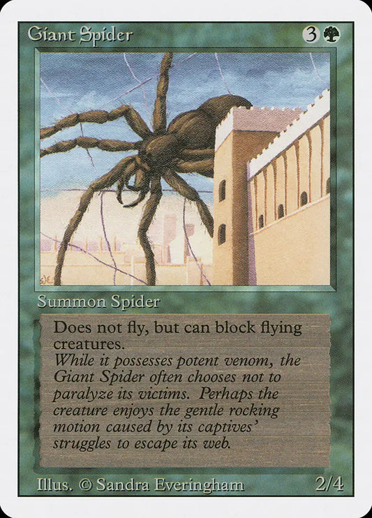 Araignée géante révisée
