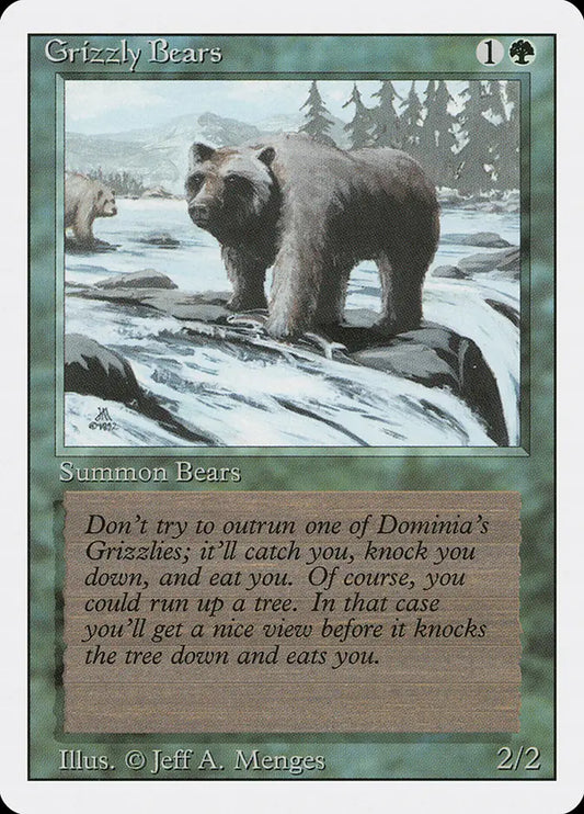 Grizzly Bears Revised