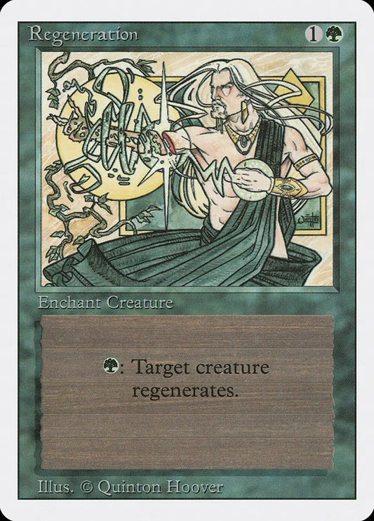 Regeneration Revised