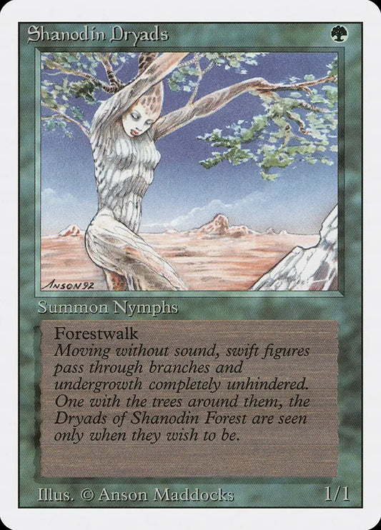 Dryades de Shanodin révisées