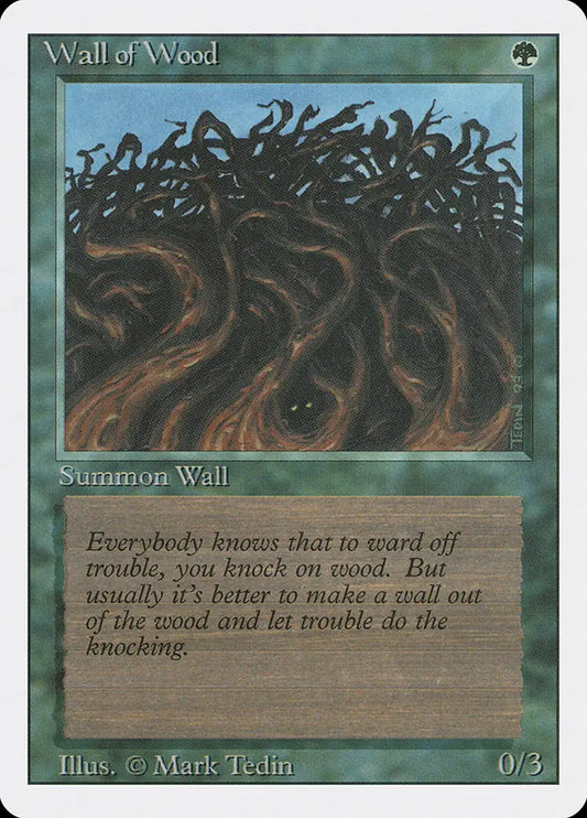 Revised Wood Wall