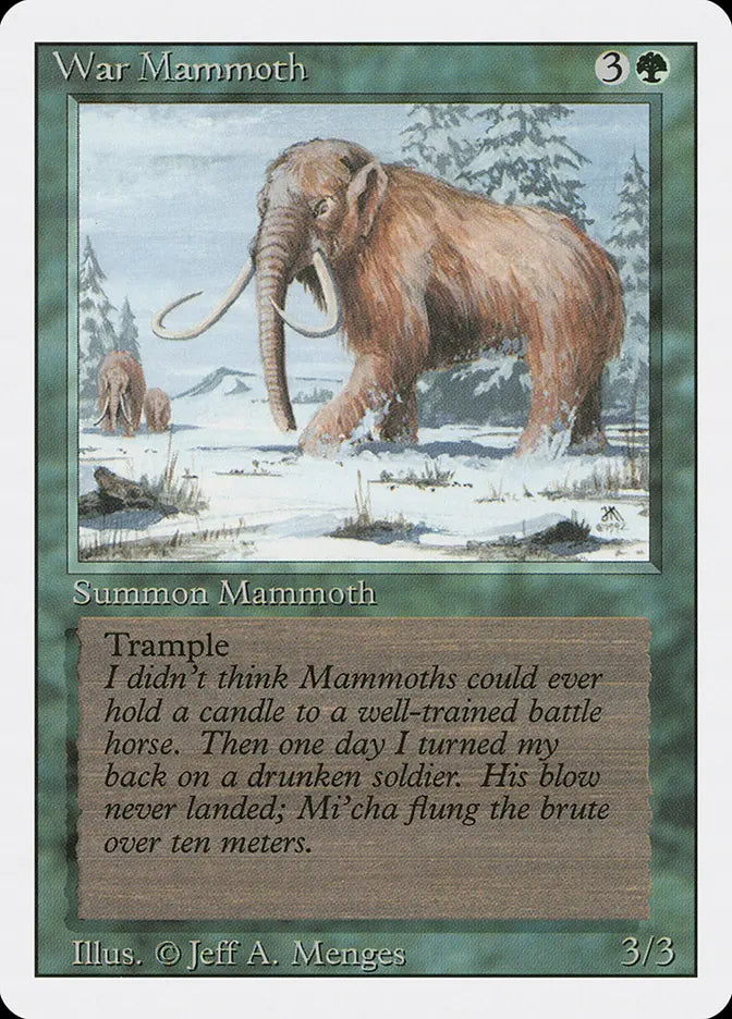 War Mammoth Revised