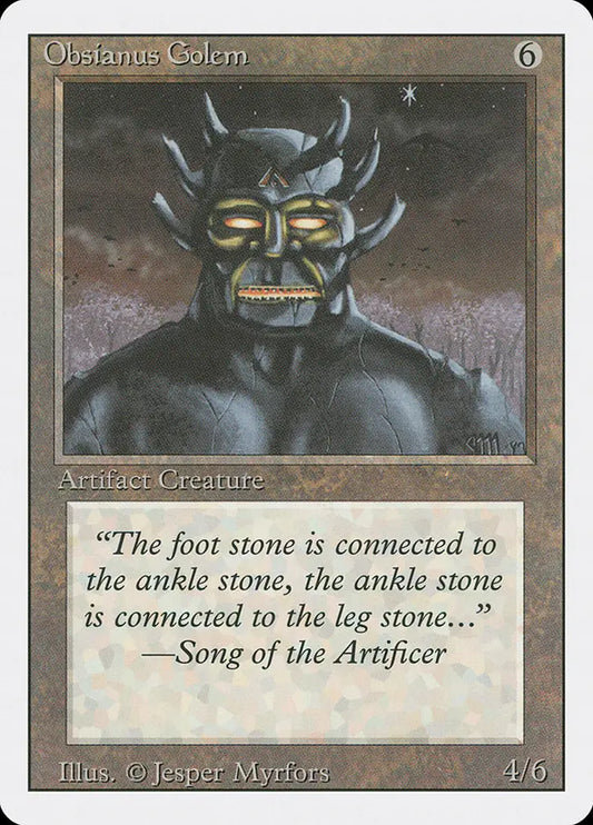 Obsidian Golem Revised