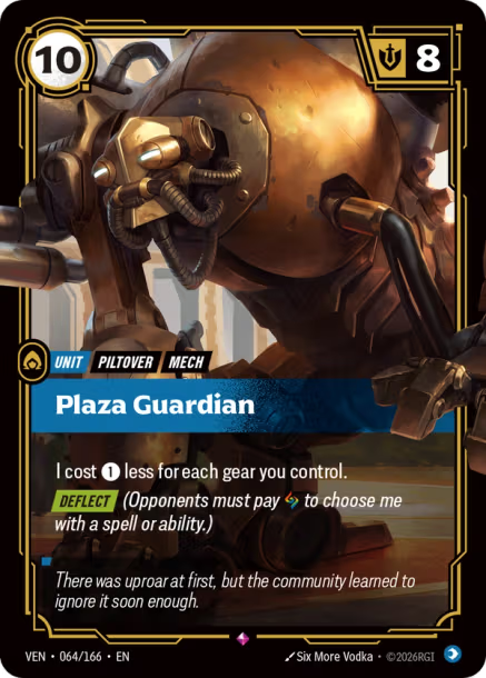 Plaza Guardian Vendetta