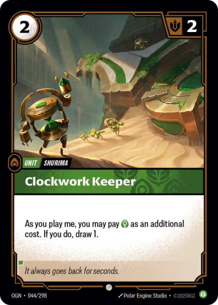 Clockwork Keeper Origins
